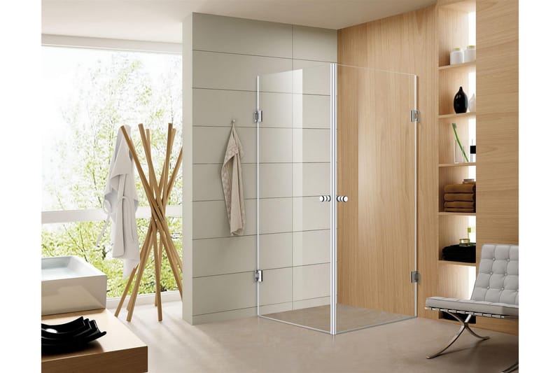 Shower door - Helga 900 - Transparent - Hus & oppussing - Kjøkken & bad - Baderom - Dusjer