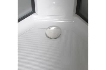 Bathlife Betrakta Dusjkabinett 90x90 cm - Svart/Hvit - Hus & oppussing - Kjøkken & bad - Baderom - Dusjer