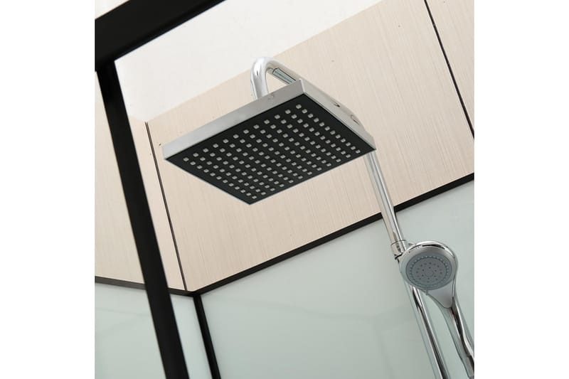 Dusjkabinett Bathlife Space - Svart - Hus & oppussing - Kjøkken & bad - Baderom - Dusjer