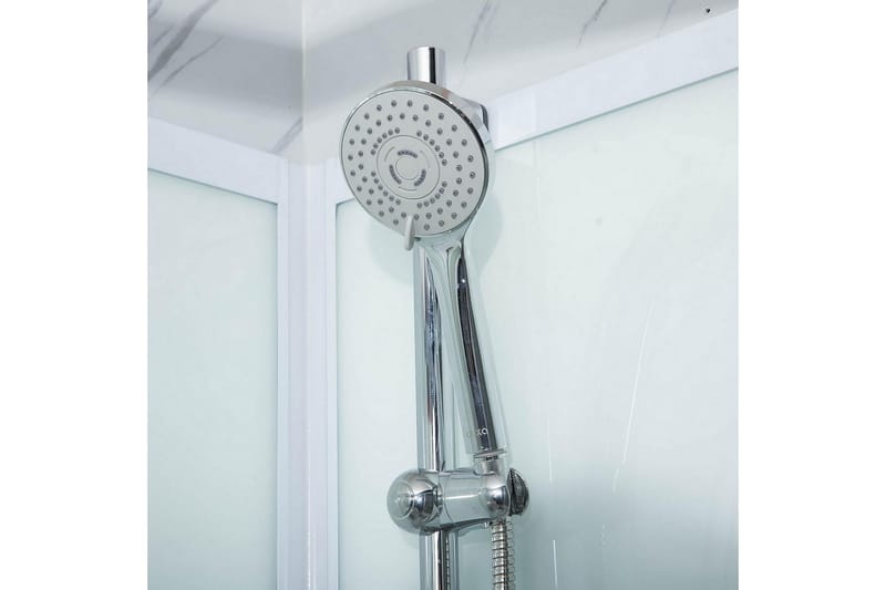 Ideal Dusjkabinett 90x90 cm Rett - Hvit - Hus & oppussing - Kjøkken & bad - Baderom - Dusjer