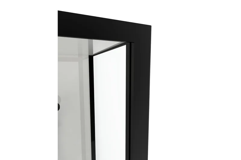 Styrsvik Dusjkabinett 90x115 cm - Svart/Grå - Hus & oppussing - Kjøkken & bad - Baderom - Dusjer - Dusjkabinett