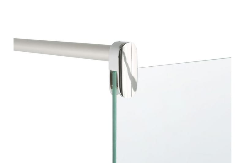 Ahaus Dusjskjerm 90x190 cm - Herdet Glass - Hus & oppussing - Kjøkken & bad - Baderom - Dusjer