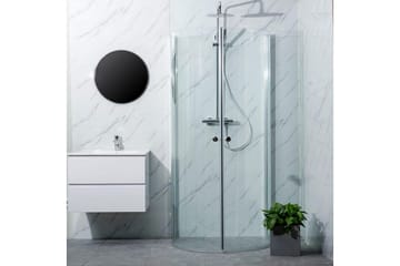 Bathlife Dusjhjørne Mitt - Metallisk - Hus & oppussing - Kjøkken & bad - Baderom - Dusjer