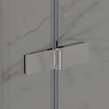 Bathlife Sammenleggbart Dusjhjørne 800 mm - Hus & oppussing - Kjøkken & bad - Baderom - Dusjer - Dusjvegger