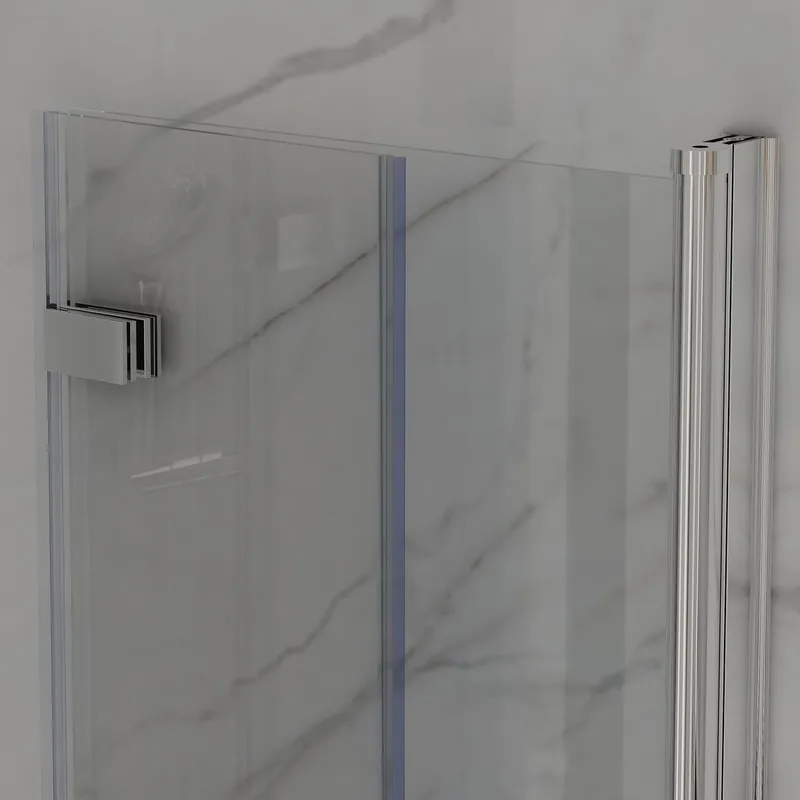 Bathlife Sammenleggbart Dusjhjørne 800 mm - Hus & oppussing - Kjøkken & bad - Baderom - Dusjer - Dusjvegger