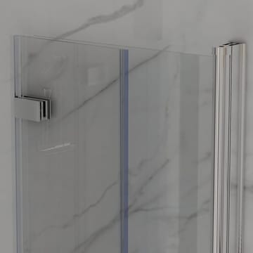 Bathlife Sammenleggbart Dusjhjørne 900 mm - Hus & oppussing - Kjøkken & bad - Baderom - Dusjer - Dusjvegger