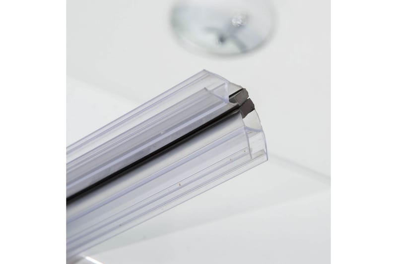 Bathlife Vikbar Dusjhjørne 800Mm - Aluminium - Hus & oppussing - Kjøkken & bad - Baderom - Dusjer