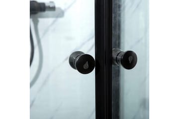 Duschhörn Bathlife Svart - Hus & oppussing - Kjøkken & bad - Baderom - Dusjer - Dusjvegger