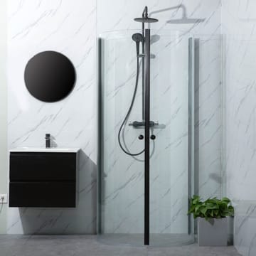Dusjhjørne Bathlife Mitt Svart - Hus & oppussing - Kjøkken & bad - Baderom - Dusjer - Dusjvegger