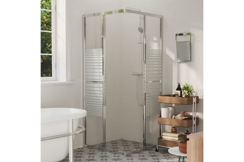 Dusjkabinett ESG 80x80x180 cm - Hus & oppussing - Kjøkken & bad - Baderom - Dusjer