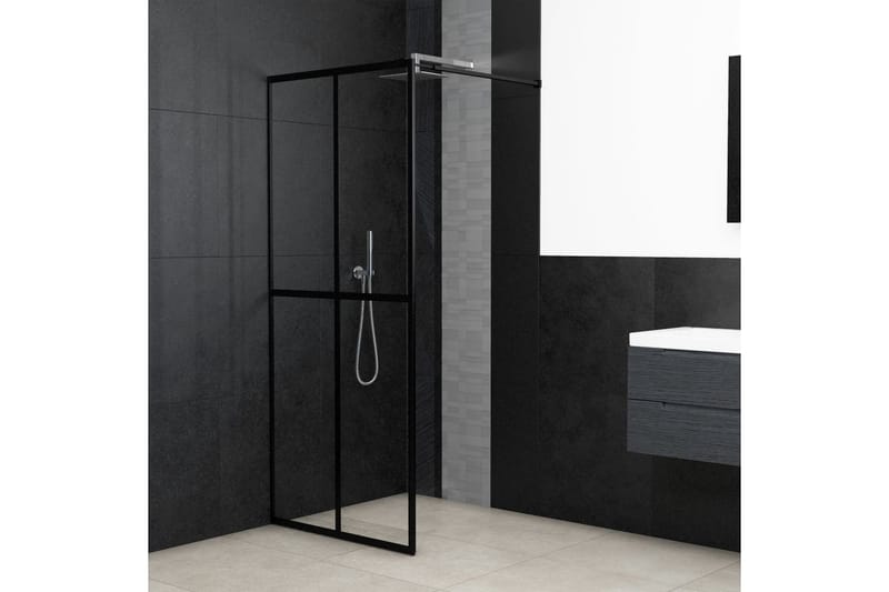Dusjskjerm herdet glass 80x195 cm - Hus & oppussing - Kjøkken & bad - Baderom - Dusjer