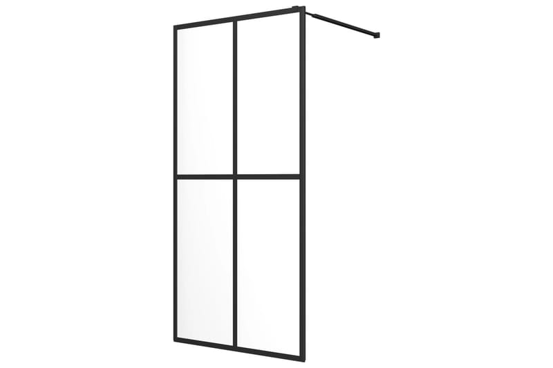 Dusjskjerm herdet glass 80x195 cm - Hus & oppussing - Kjøkken & bad - Baderom - Dusjer