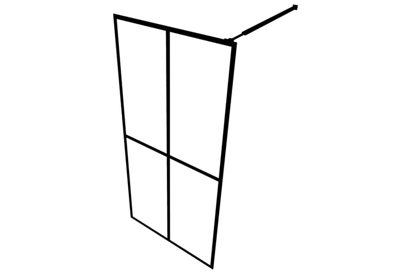 Dusjskjerm herdet glass 80x195 cm - Hus & oppussing - Kjøkken & bad - Baderom - Dusjer