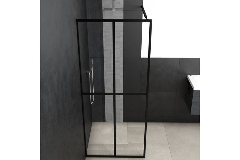 Dusjskjerm herdet glass 90x195 cm - Hus & oppussing - Kjøkken & bad - Baderom - Dusjer