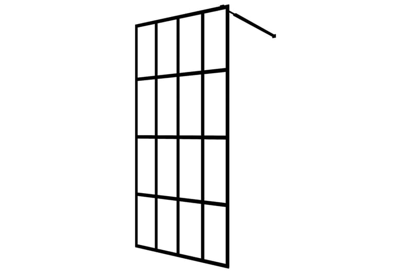 Dusjskjerm herdet glass 90x195 cm - Hus & oppussing - Kjøkken & bad - Baderom - Dusjer