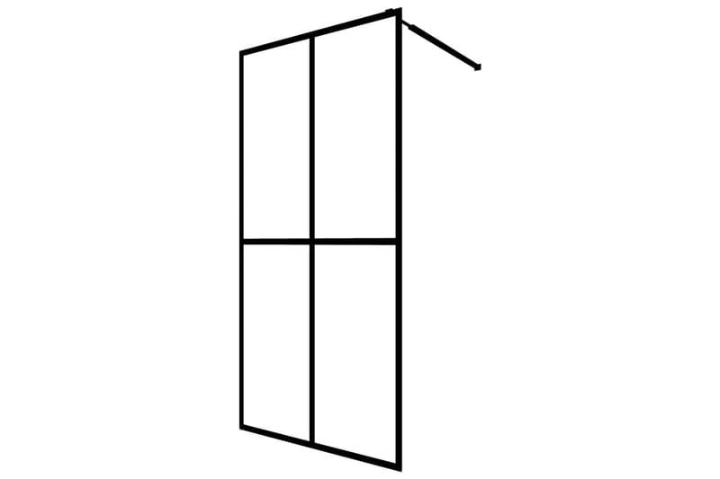 Dusjskjerm herdet glass 90x195 cm - Hus & oppussing - Kjøkken & bad - Baderom - Dusjer