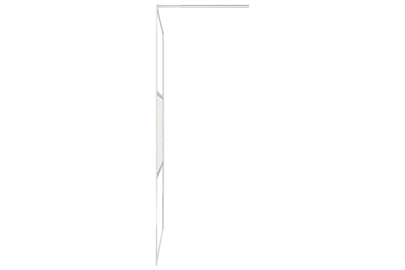 Dusjvegg ESG-glass med steindesign 115x195 cm - Dusjvegger