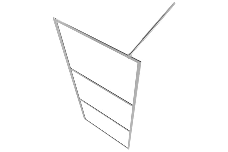 Dusjvegg med helt frostet ESG-glass 80x195 cm - Hus & oppussing - Kjøkken & bad - Baderom - Dusjer