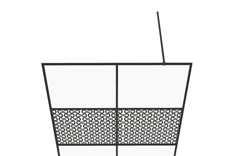 Dusjvegg med klart ESG-glass 140x195 cm svart - Gjennomsiktig - Hus & oppussing - Kjøkken & bad - Baderom - Dusjer
