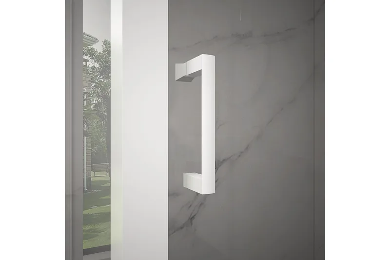 Gullebo Dusjvegg 120x200 cm - hvit - Hus & oppussing - Kjøkken & bad - Baderom - Dusjer - Dusjvegger