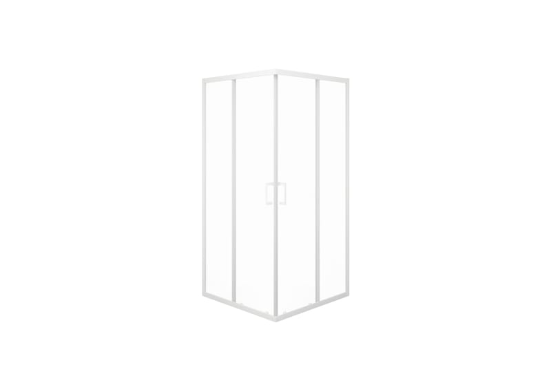 Gullebo Dusjvegg 90x200 cm - hvit - Hus & oppussing - Kjøkken & bad - Baderom - Dusjer