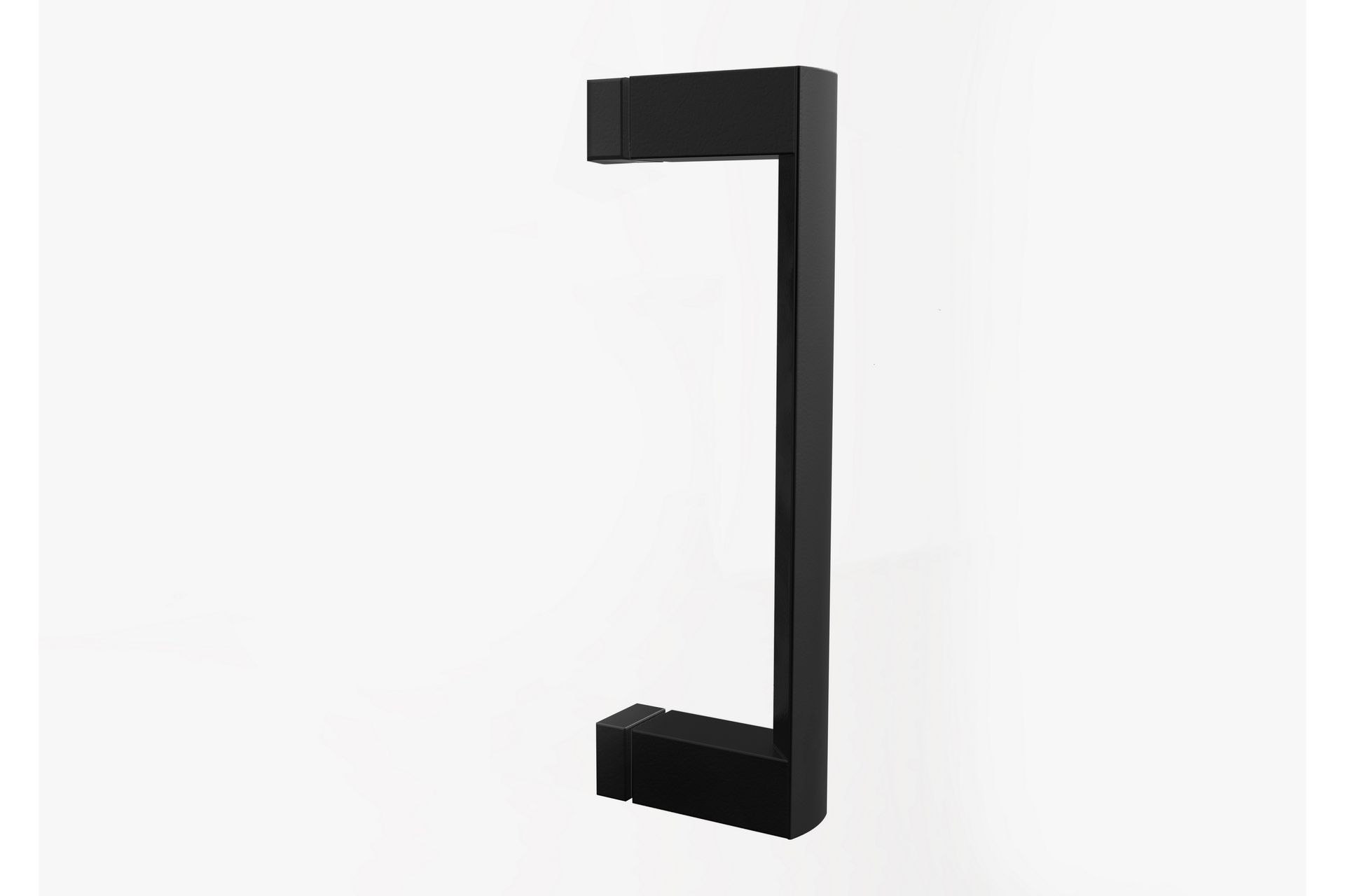 Gullebo Glassvegg 200 cm - Svart - Hus & oppussing - Kjøkken & bad - Baderom - Dusjer