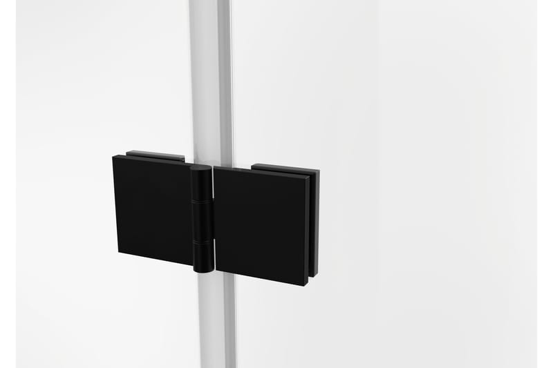 Meselefors Dusjvegg 140 cm - Svart - Hus & oppussing - Kjøkken & bad - Baderom - Dusjer - Dusjvegger