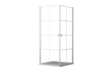 Rosinedal Dusjvegg 90x200 cm - Hvit - Hus & oppussing - Kjøkken & bad - Baderom - Dusjer