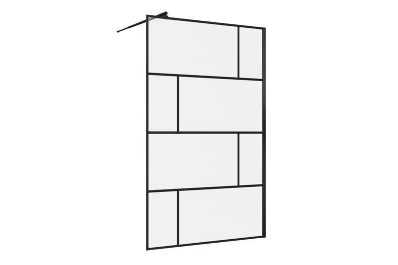 Sörby Dusjvegg 120x195 cm - Svart - Hus & oppussing - Kjøkken & bad - Baderom - Dusjer