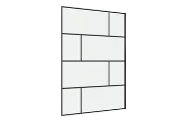 Sörby Dusjvegg 140x195 cm - Svart - Hus & oppussing - Kjøkken & bad - Baderom - Dusjer