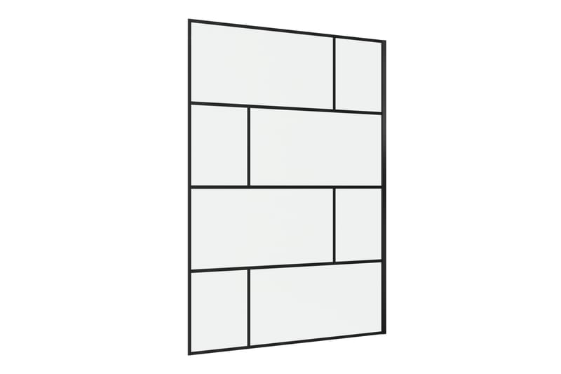 Sörby Dusjvegg 140x195 cm - Svart - Hus & oppussing - Kjøkken & bad - Baderom - Dusjer