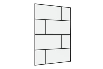 Sörby Dusjvegg 140x195 cm - Svart - Hus & oppussing - Kjøkken & bad - Baderom - Dusjer - Dusjvegger