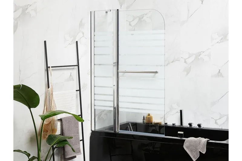 Tuapi Badekarskjerm 120x140 cm - Herdet Glass - Hus & oppussing - Kjøkken & bad - Baderom - Dusjer - Dusjvegger