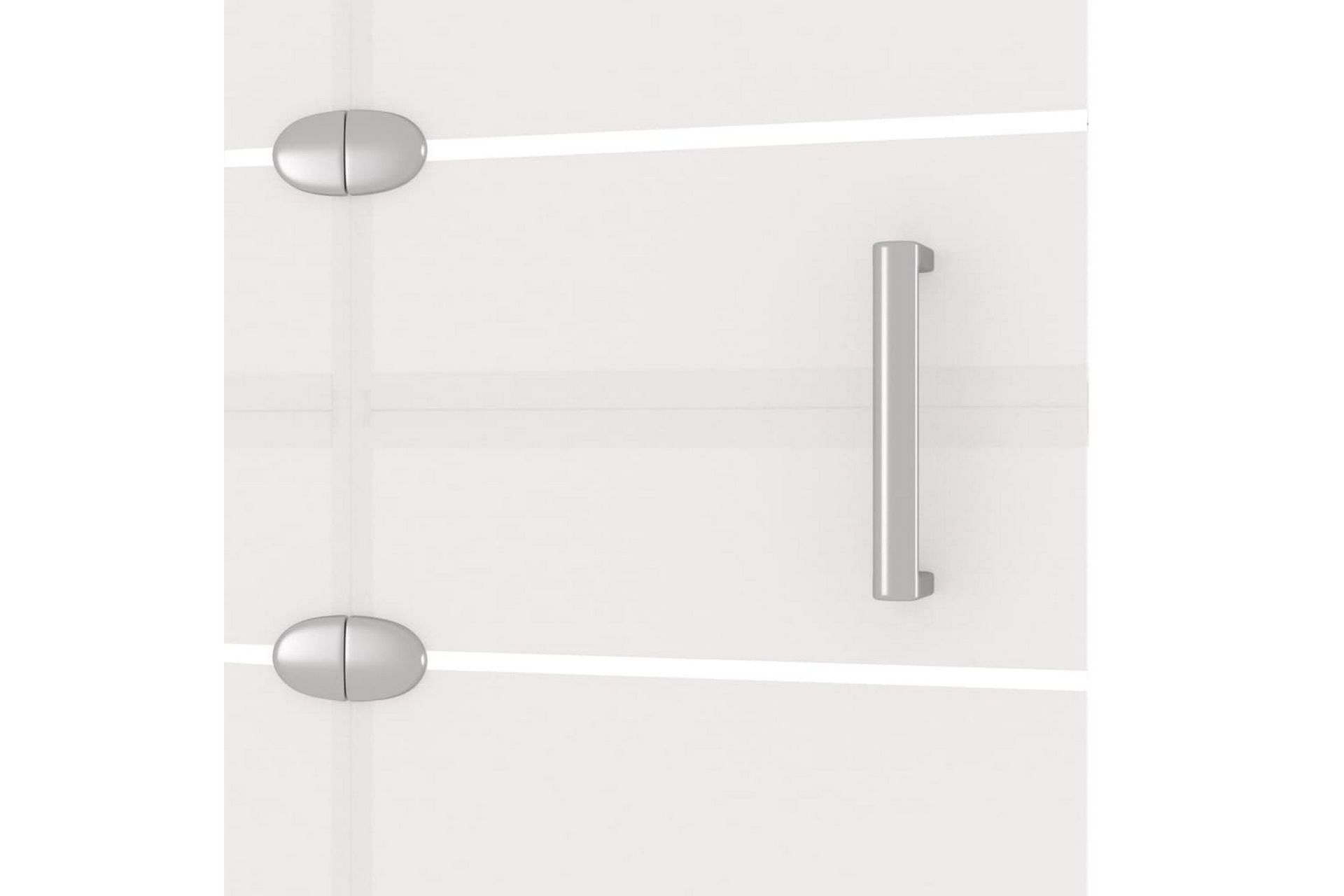 Leddet dusjdør ESG 120x140 cm hvit - Hus & oppussing - Kjøkken & bad - Baderom - Dusjer