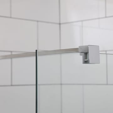 Mångsidig Dusjvegg Rett Vegg Klarglass 800 - Sølv - Hus & oppussing - Kjøkken & bad - Baderom - Dusjer - Dusjvegger