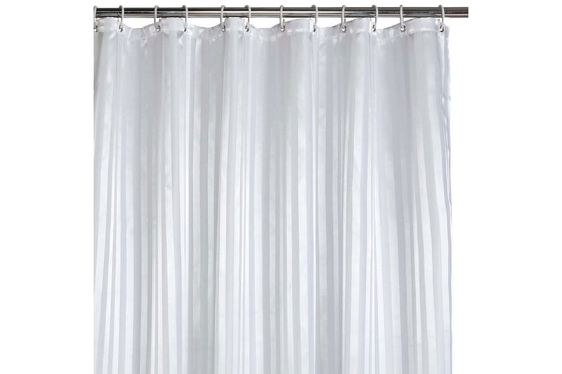 Dusjforheng 180 x 200 cm, Hvit