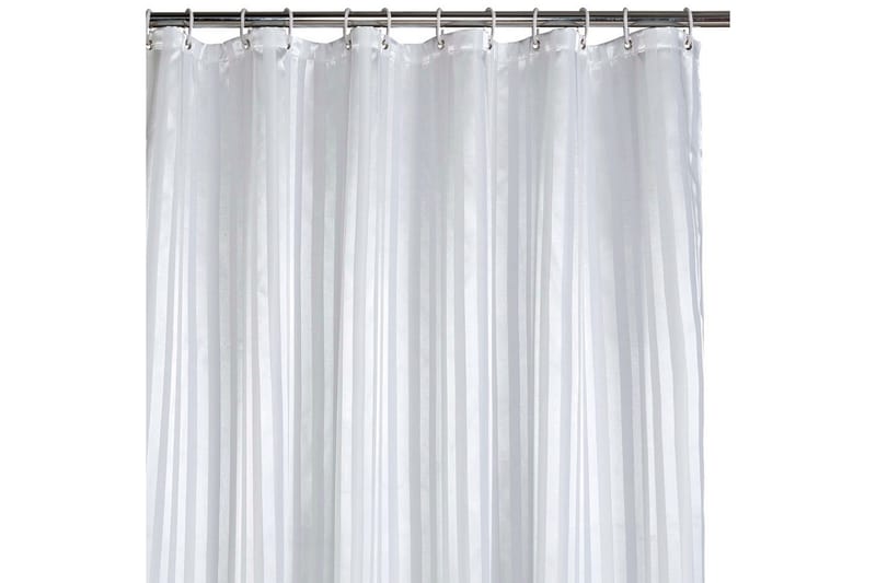 Dusjforheng 180 x 200 cm, Hvit