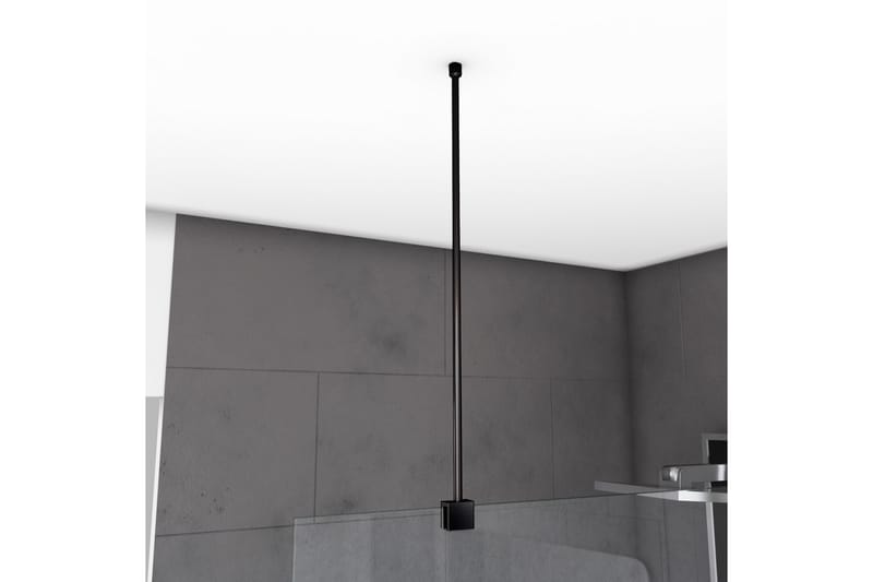 Dusjstang 60 cm, Svart