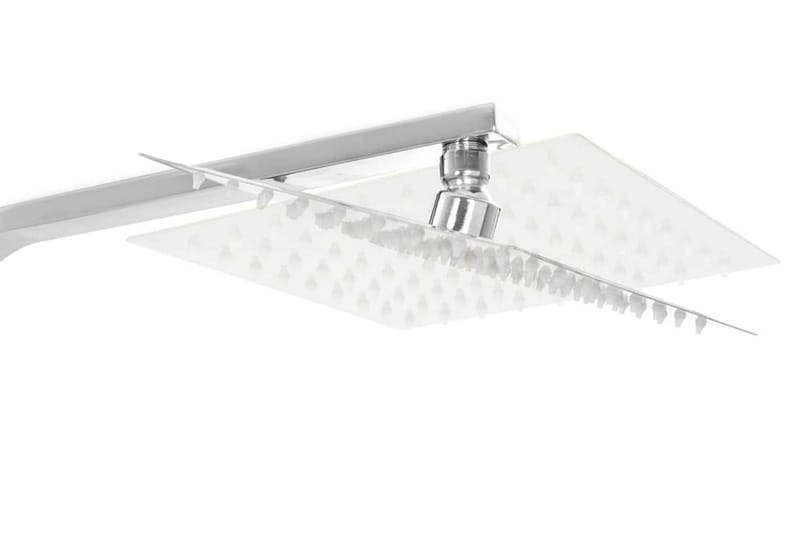 Dobbelthodet dusjsett med termostat rustfritt stål - Hus & oppussing - Kjøkken & bad - Baderom - Dusjutstyr & tilbehør