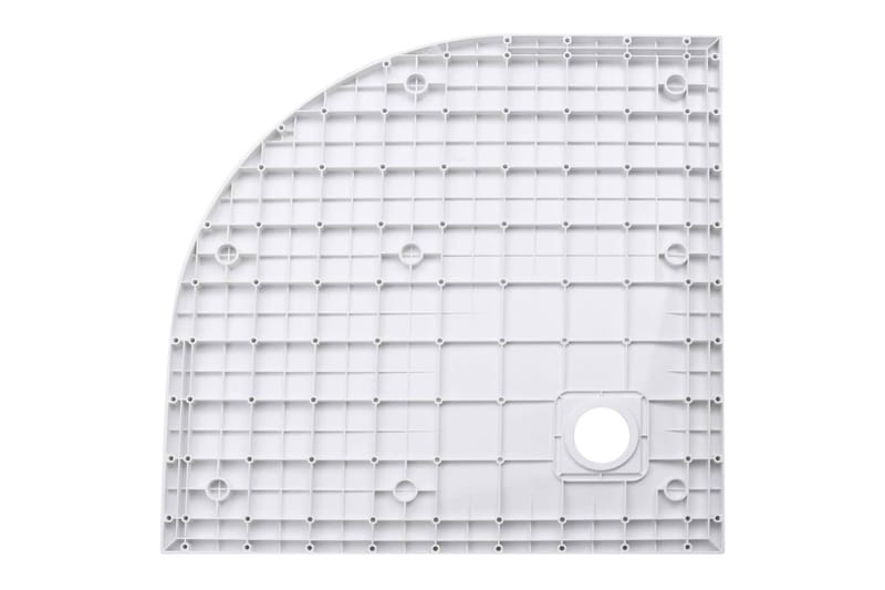 Dusjbase SMC hvit 90x90 cm - Hus & oppussing - Kjøkken & bad - Baderom - Dusjutstyr & tilbehør