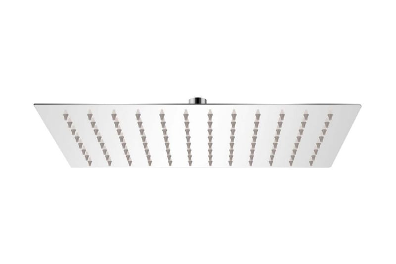 Regndusjhode 2 stk rustfritt stål 20x30 cm - Hus & oppussing - Kjøkken & bad - Baderom - Dusjutstyr & tilbehør