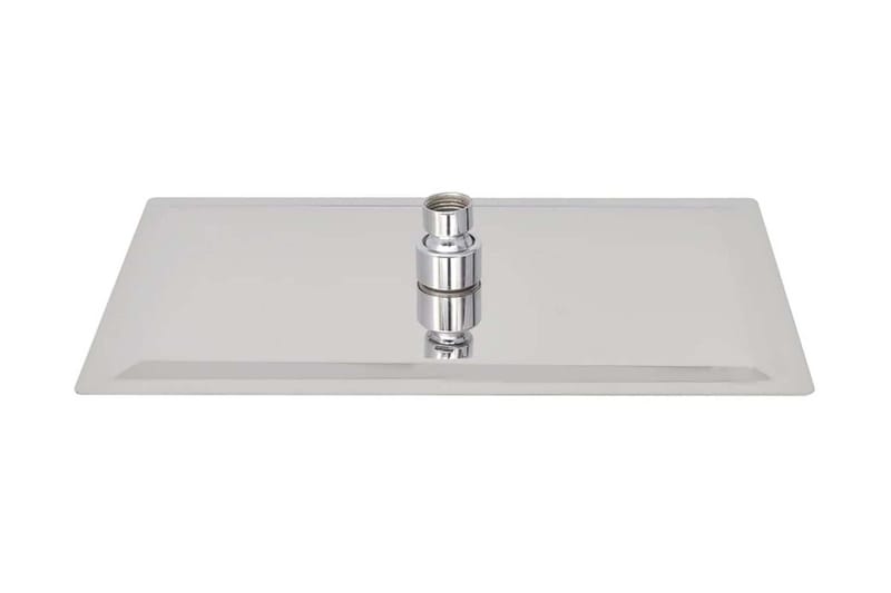 Regndusjhode 2 stk rustfritt stål 20x30 cm - Hus & oppussing - Kjøkken & bad - Baderom - Dusjutstyr & tilbehør
