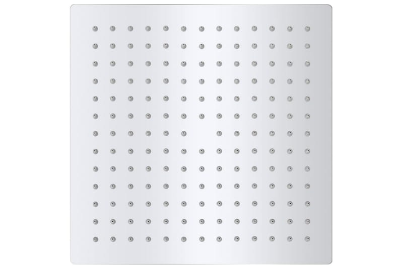 Regndusjhode 2 stk rustfritt stål 25x25 cm - Hus & oppussing - Kjøkken & bad - Baderom - Dusjutstyr & tilbehør