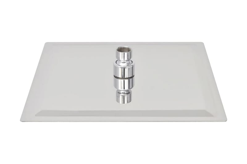 Regndusjhode 2 stk rustfritt stål 25x25 cm - Hus & oppussing - Kjøkken & bad - Baderom - Dusjutstyr & tilbehør