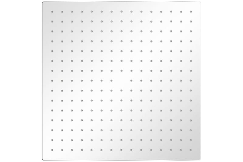 Regndusjhode 2 stk rustfritt stål 40x40 cm - Hus & oppussing - Kjøkken & bad - Baderom - Dusjutstyr & tilbehør