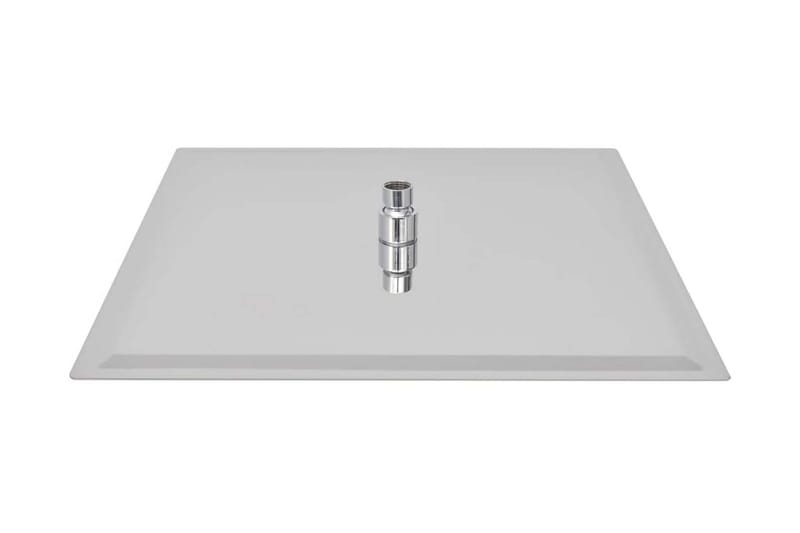 Regndusjhode 2 stk rustfritt stål 40x40 cm - Hus & oppussing - Kjøkken & bad - Baderom - Dusjutstyr & tilbehør