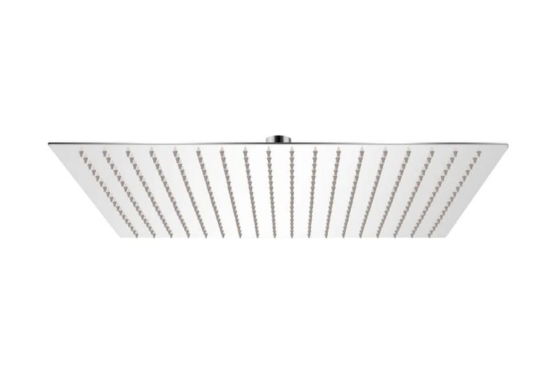 Regndusjhode 2 stk rustfritt stål 50x50 cm - Hus & oppussing - Kjøkken & bad - Baderom - Dusjutstyr & tilbehør