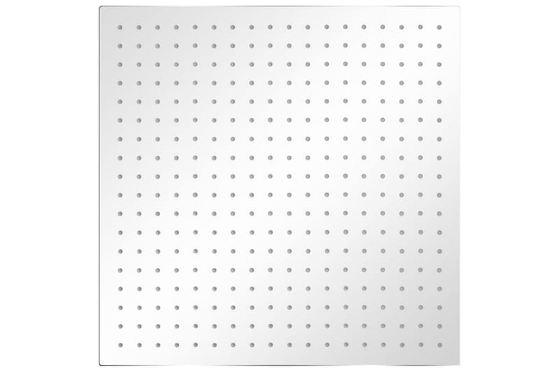 Regndusjhode 2 stk rustfritt stål 50x50 cm - Hus & oppussing - Kjøkken & bad - Baderom - Dusjutstyr & tilbehør