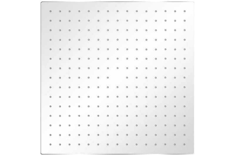 Regndusjhode Rustfritt Stål 40x40 Firkant - Hus & oppussing - Kjøkken & bad - Baderom - Dusjutstyr & tilbehør