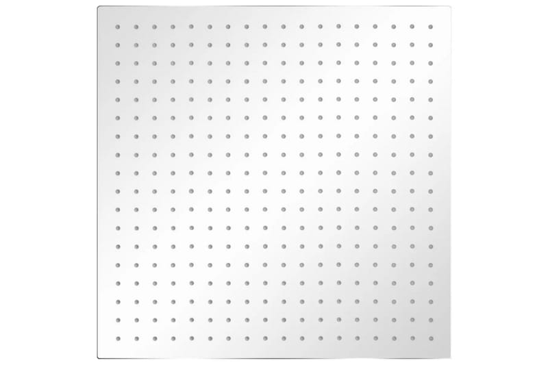 Regndusjhode Rustfritt Stål 50x50 Firkant - Hus & oppussing - Kjøkken & bad - Baderom - Dusjutstyr & tilbehør